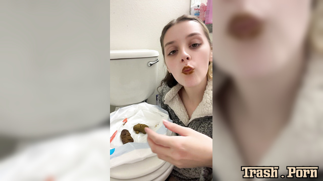 Maria Angel used her shit as a lipstick (it suits her)