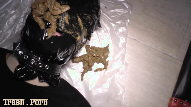 Diarrhea on his face / a slave in duct tape ate it all / Mistress Gaia