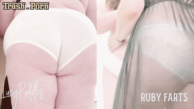 She's trying to draw a heart on her ass with shit, LucyPuddles