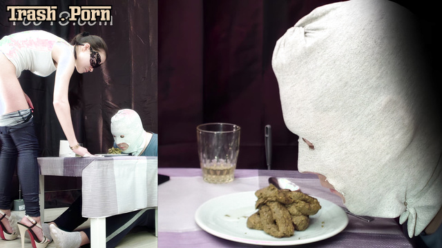 Menu includes urine compote and a main course from shit, Mistress Christina