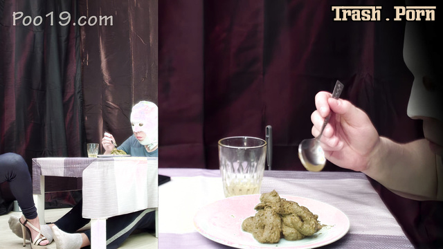 Menu includes urine compote and a main course from shit, Mistress Christina